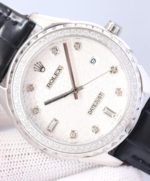 Rolex Datejust 41mm Silver Toned For Men