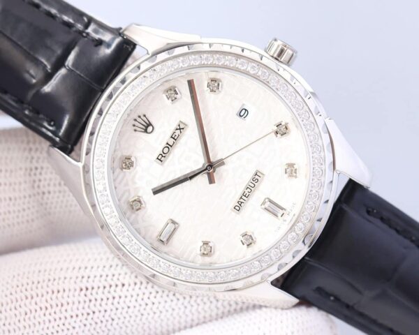Rolex Datejust 41mm Silver Toned For Men
