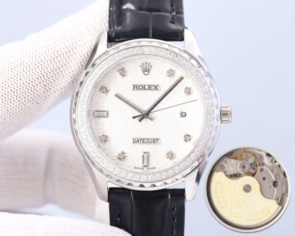 Rolex Datejust 41mm Silver Toned For Men