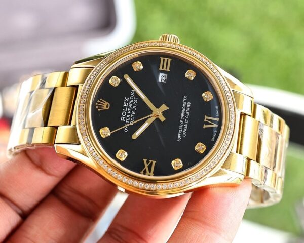 Rolex Datejust Oyster Perpetual 41 Gold Toned For Men
