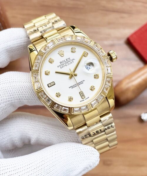 Rolex Datejust Oyster Perpetual 41 Gold Toned For Men
