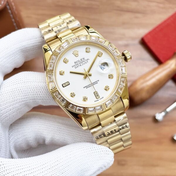 Rolex Datejust Oyster Perpetual 41 Gold Toned For Men