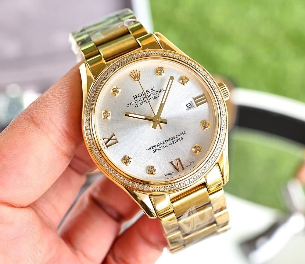 Rolex Datejust Oyster Perpetual 41 Gold Toned For Men