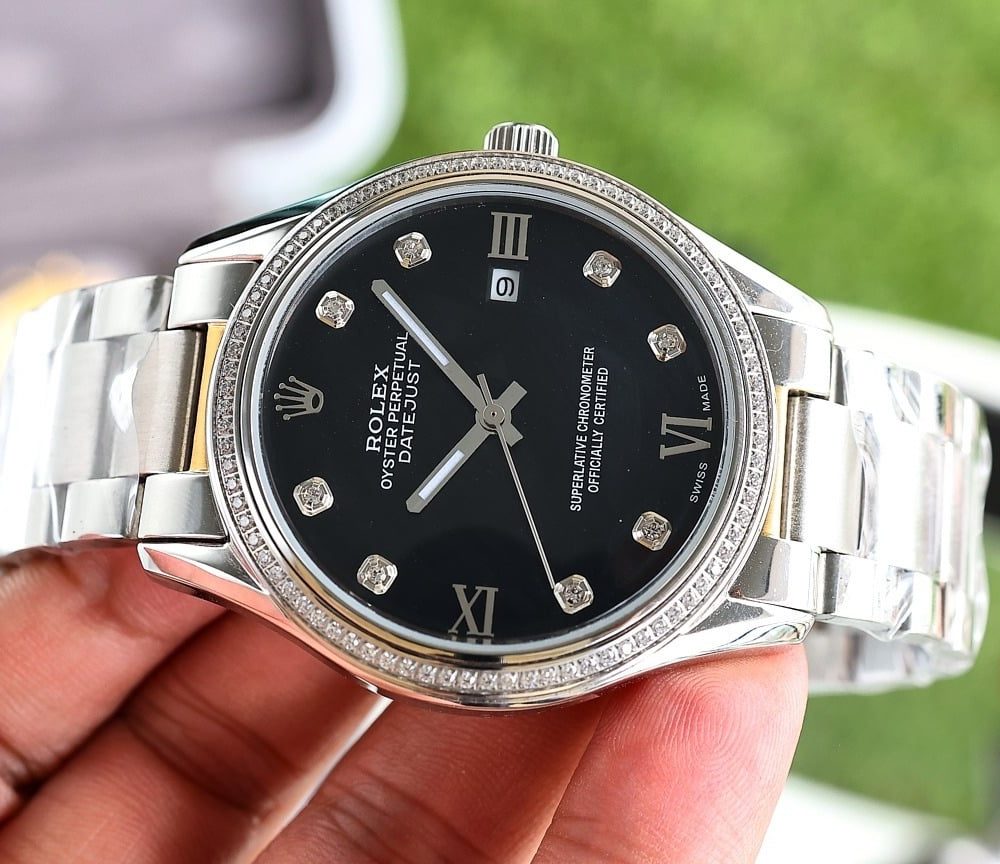 Rolex Datejust Oyster Perpetual 41 Silver Toned For Men