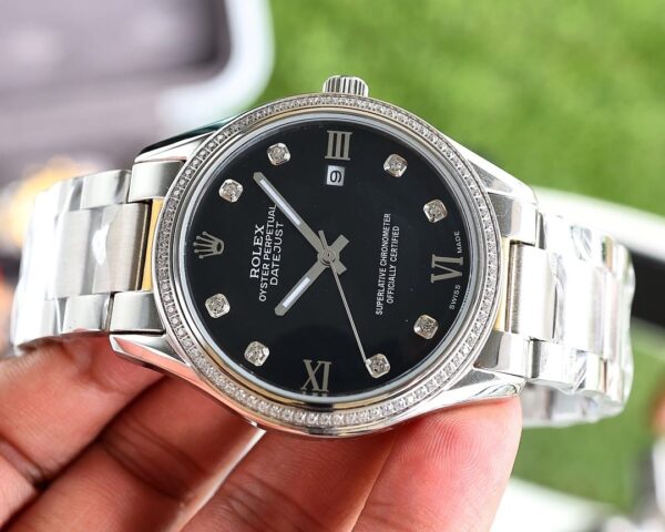 Rolex Datejust Oyster Perpetual 41 Silver Toned For Men