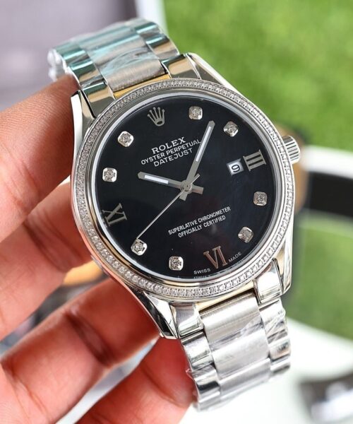 Rolex Datejust Oyster Perpetual 41 Silver Toned For Men