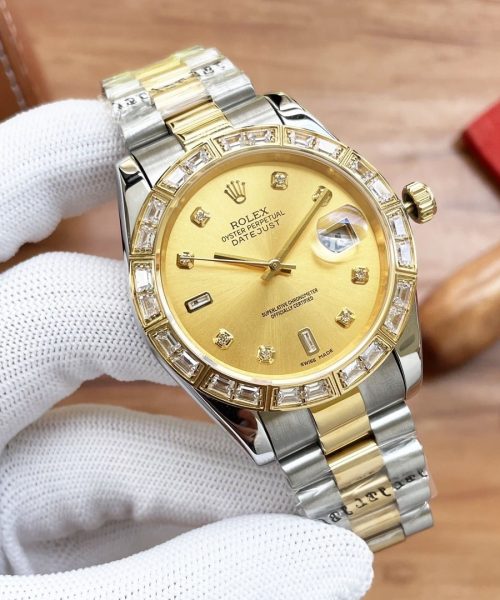 Rolex Datejust Oyster Perpetual 41 Silver Toned For Men