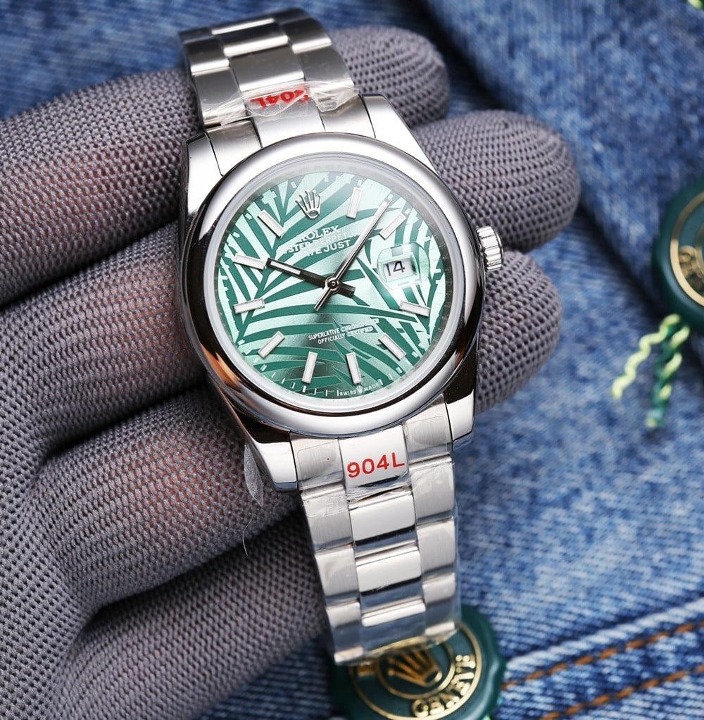 Rolex Datejust Oyster Perpetual 41 Silver Toned For Men