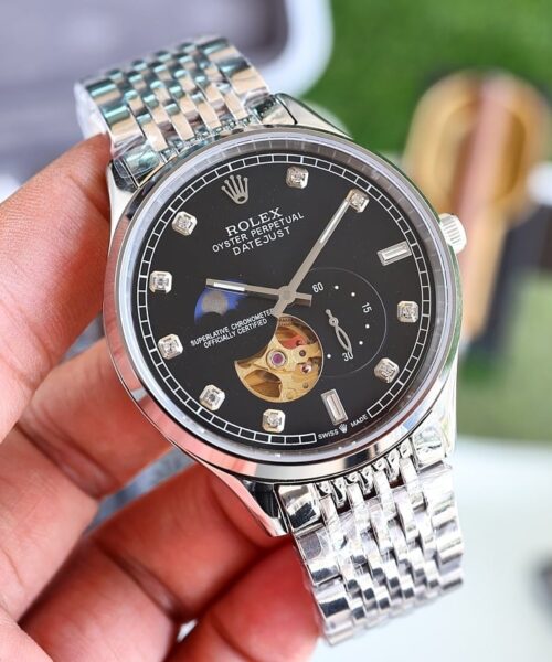Rolex Datejust Oyster Perpetual 41 Silver Toned For Men
