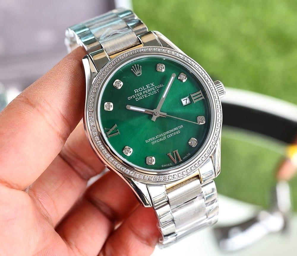 Rolex Datejust Oyster Perpetual 41 Silver Toned For Men