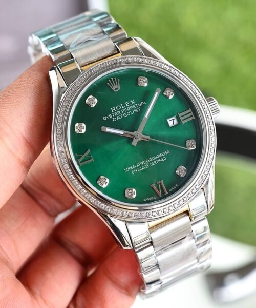 Rolex Datejust Oyster Perpetual 41 Silver Toned For Men