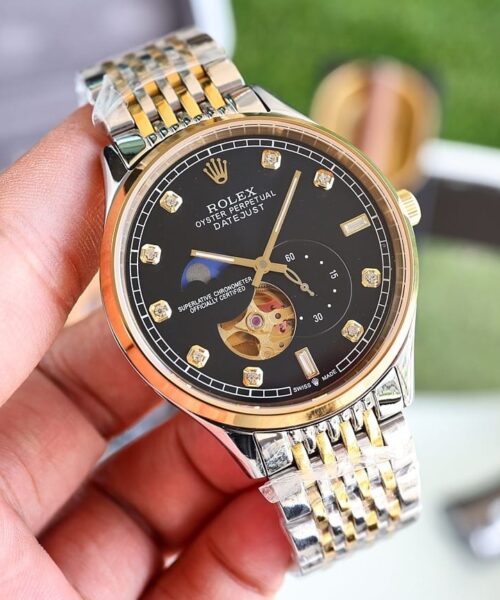Rolex Datejust Oyster Perpetual 41 Silver Toned For Men