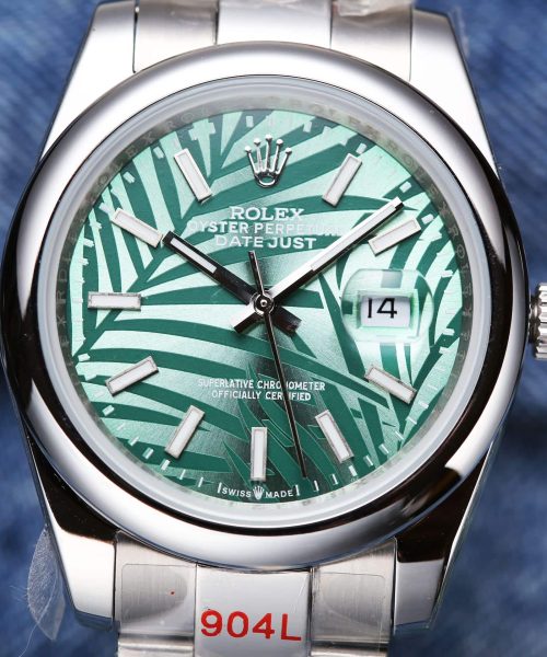 Rolex Datejust Oyster Perpetual 41 Silver Toned For Men