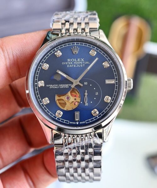Rolex Datejust Oyster Perpetual 41 Silver Toned For Men