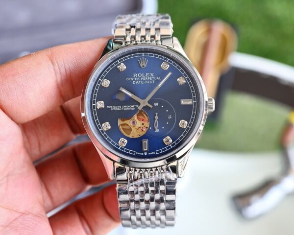 Rolex Datejust Oyster Perpetual 41 Silver Toned For Men