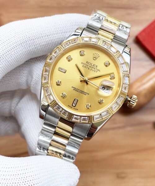 Rolex Datejust Oyster Perpetual 41 Silver Toned For Men