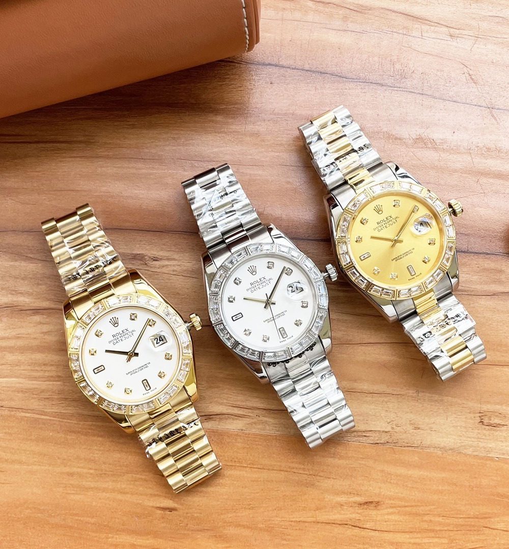 Rolex Datejust Oyster Perpetual 41 Silver Toned For Men