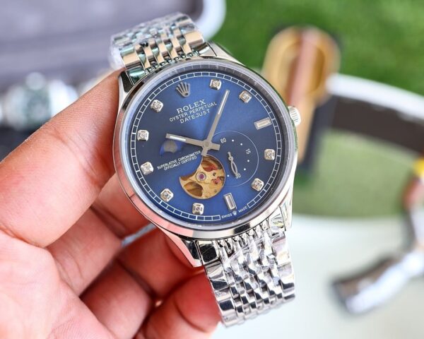 Rolex Datejust Oyster Perpetual 41 Silver Toned For Men