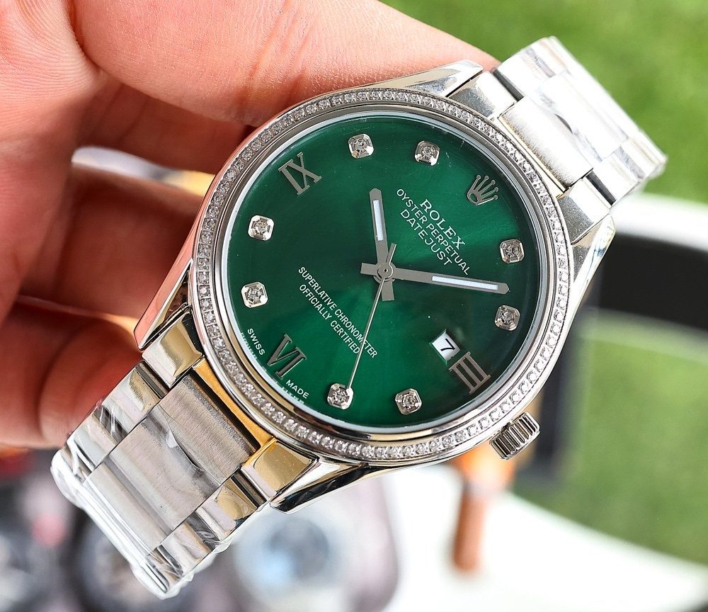 Rolex Datejust Oyster Perpetual 41 Silver Toned For Men