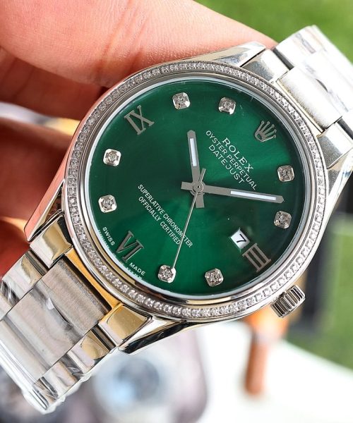 Rolex Datejust Oyster Perpetual 41 Silver Toned For Men