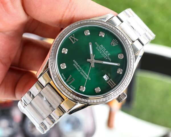 Rolex Datejust Oyster Perpetual 41 Silver Toned For Men