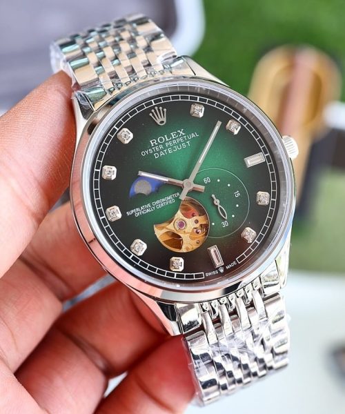 Rolex Datejust Oyster Perpetual 41 Silver Toned For Men