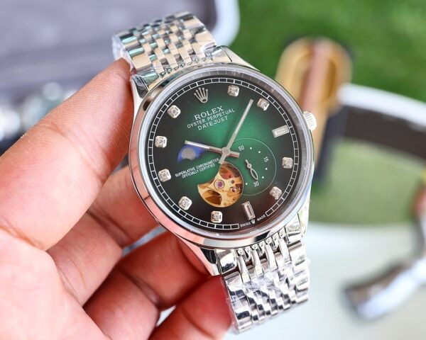 Rolex Datejust Oyster Perpetual 41 Silver Toned For Men