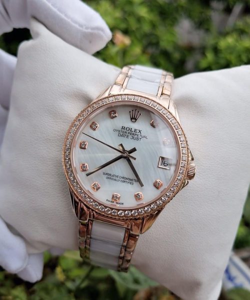 Rolex Datejust Perpetual 36mm Gold Toned For Women