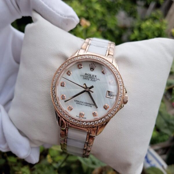 Rolex Datejust Perpetual 36mm Gold Toned For Women