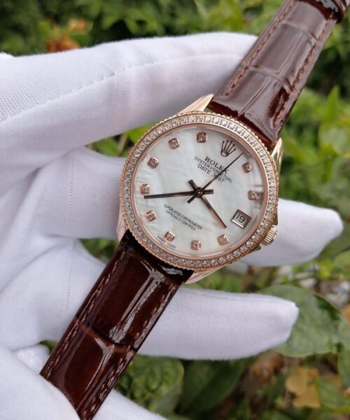 Rolex Datejust Perpetual 36mm Gold Toned For Women