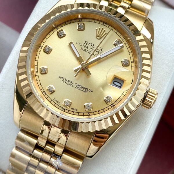 Rolex Datejust Perpetual 36mm Gold Toned For Women