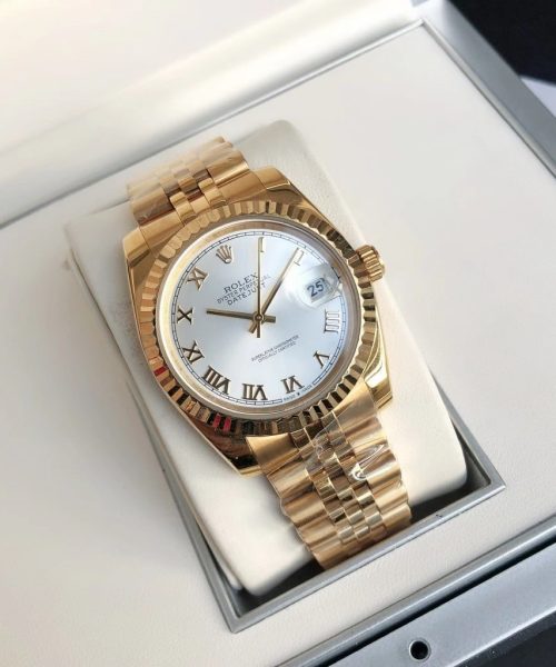 Rolex Datejust Watch Gold Toned Unisex 622546