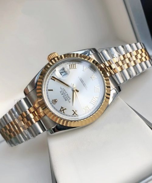 Rolex Datejust Watch Gold/Silver Toned Unisex 116231