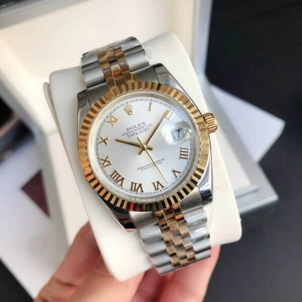 Rolex Datejust Watch Gold/Silver Toned Unisex 116231