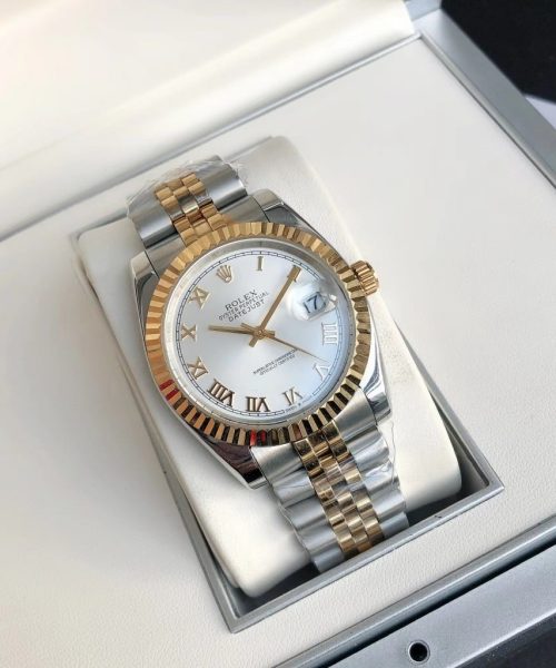 Rolex Datejust Watch Gold/Silver Toned Unisex 116231