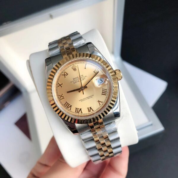 Rolex Datejust Watch Gold/Silver Toned Unisex 116233