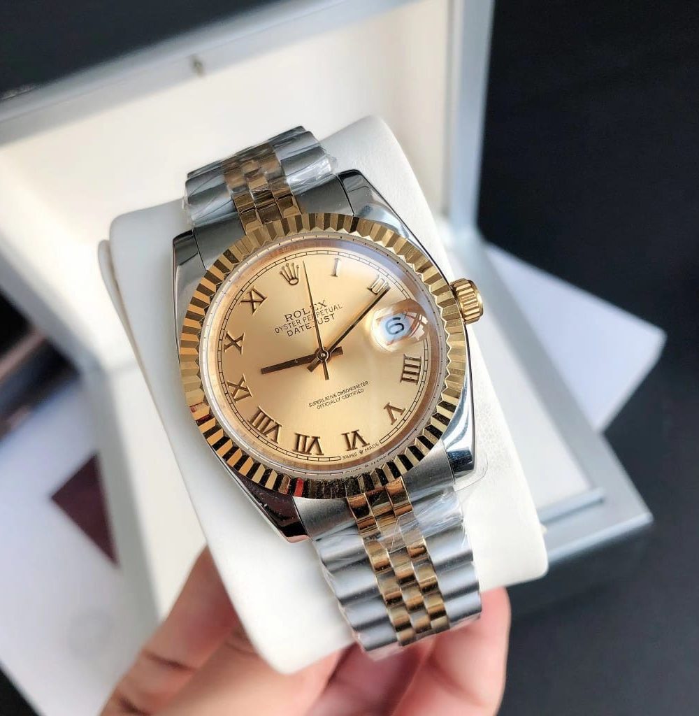 Rolex Datejust Watch Gold/Silver Toned Unisex 116233