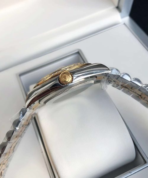 Rolex Datejust Watch Gold/Silver Toned Unisex 178273