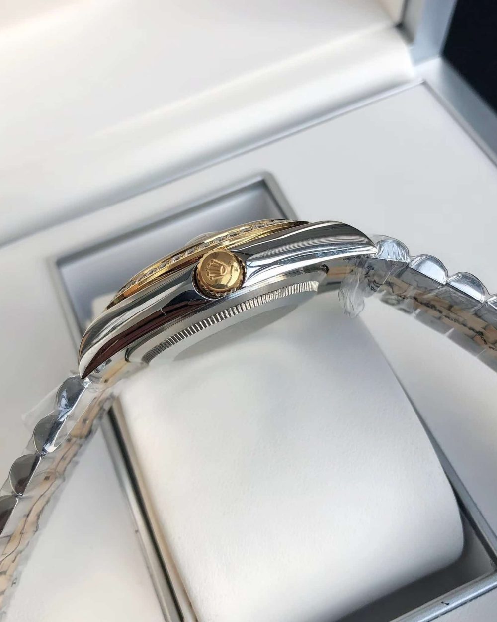 Rolex Datejust Watch Gold/Silver Toned Unisex 178383