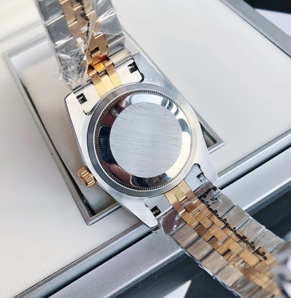 Rolex Datejust Watch Gold/Silver Toned Unisex