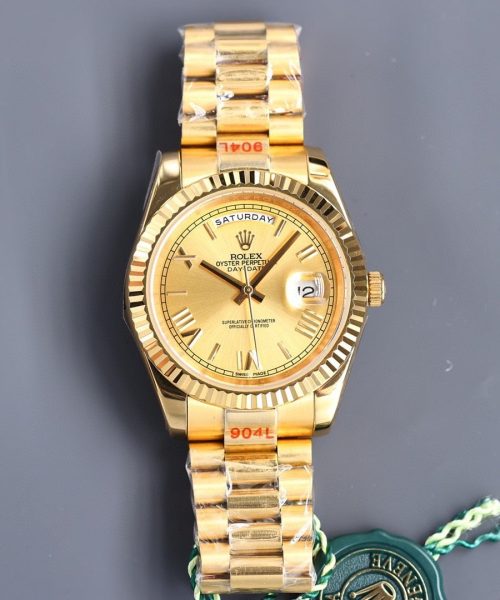 Rolex Day-Date 41mm Gold Toned For Men