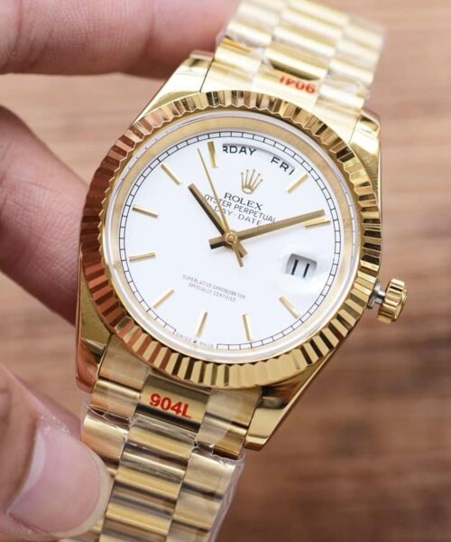 Rolex Day-date 41mm Gold Toned For Men