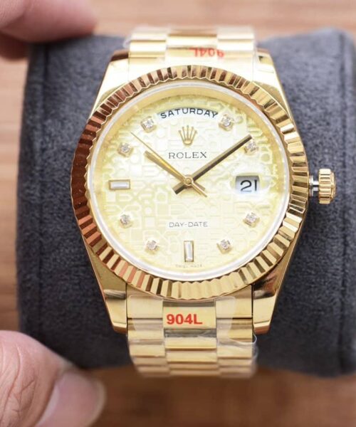 Rolex Day-date 41mm Gold Toned For Men
