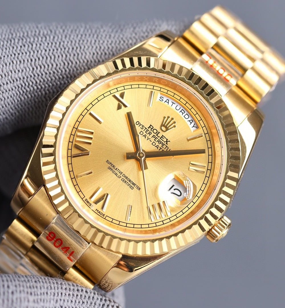 Rolex Day-Date 41mm Gold Toned For Men