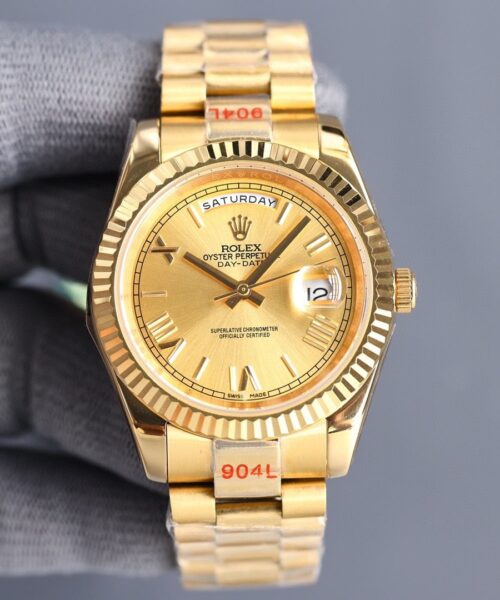 Rolex Day-Date 41mm Gold Toned For Men