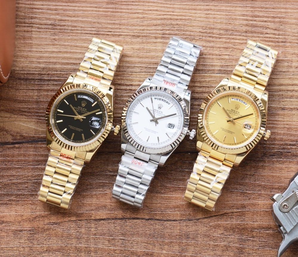 Rolex Day-date 41mm Gold Toned For Men