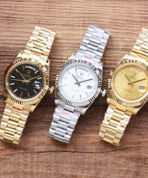 Rolex Day-date 41mm Gold Toned For Men