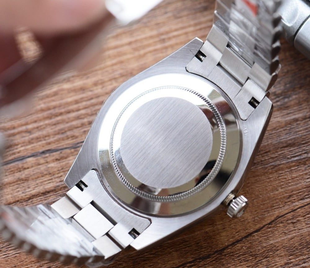 Rolex Daydate 41 Silver Toned For Men