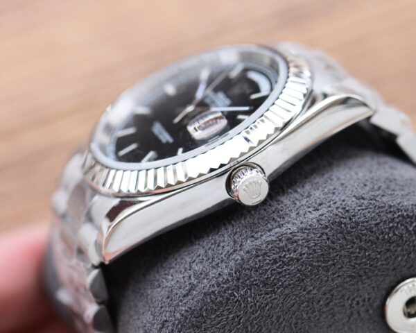 Rolex Daydate 41 Silver Toned For Men