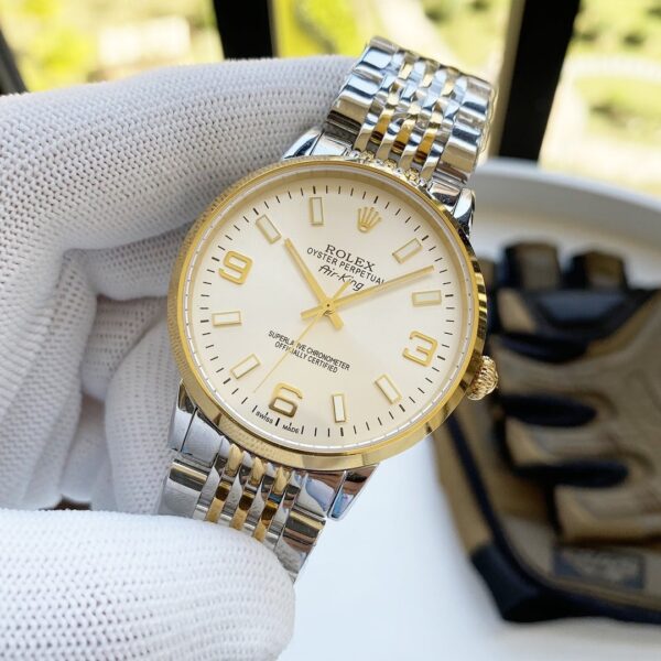 Rolex Explorer 42mm Gold/Silver Toned For Men